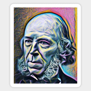 Herbert Spencer Portrait | Herbert Spencer Artwork 10 Magnet